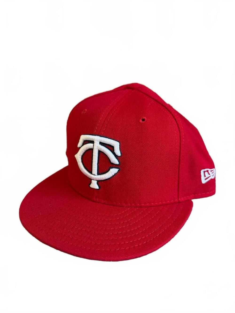 Minnesota Twins New Era Fitted Hat Size 7 3/8